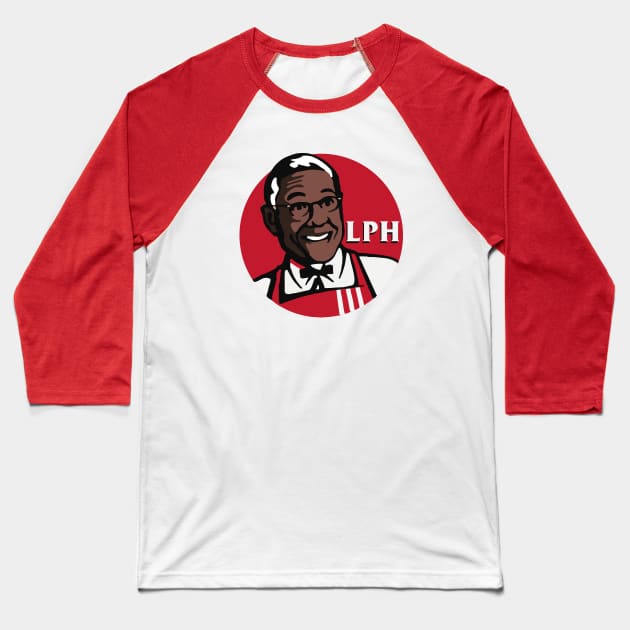 Los pollos hermanos KFC Style Baseball T-Shirt by Dystopianpalace